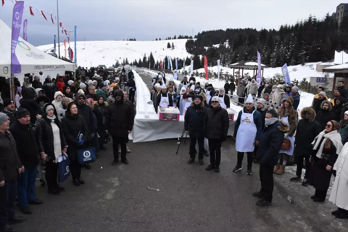 Ordu’da 1301 Çeşit Dondurma Rekoru